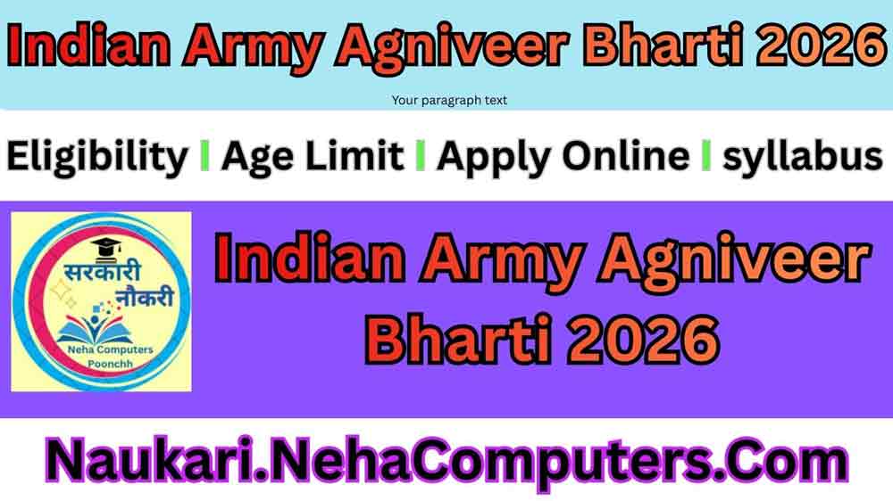 Indian Army Agniveer Bharti 2026