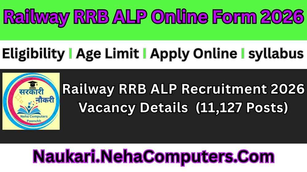 Railway RRB ALP Recruitment 2026 Upcoming